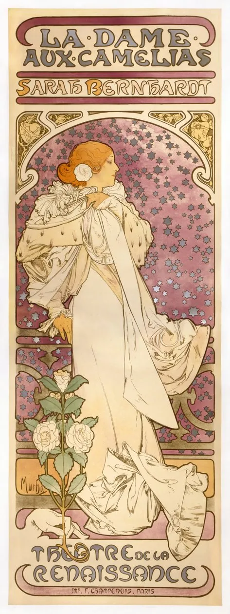 Alphonse Mucha – La Dame aux Camlias – (MeisterDrucke-32469)